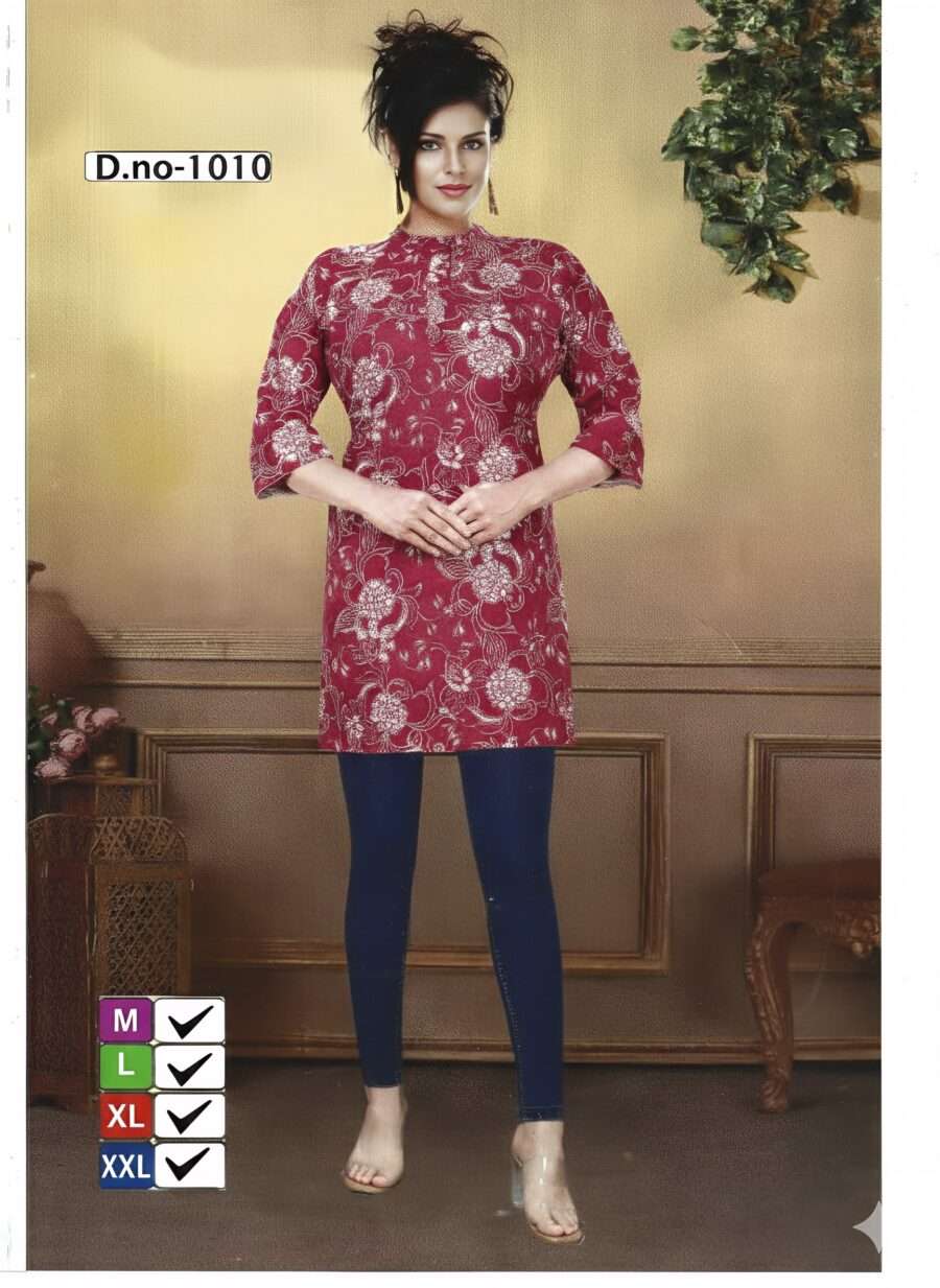 Short Kurti** or **Tunic/Top ONLY