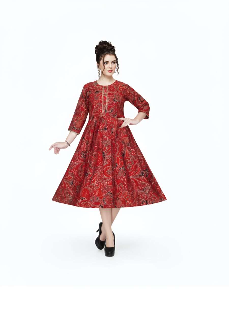 Anarkali Kurti.